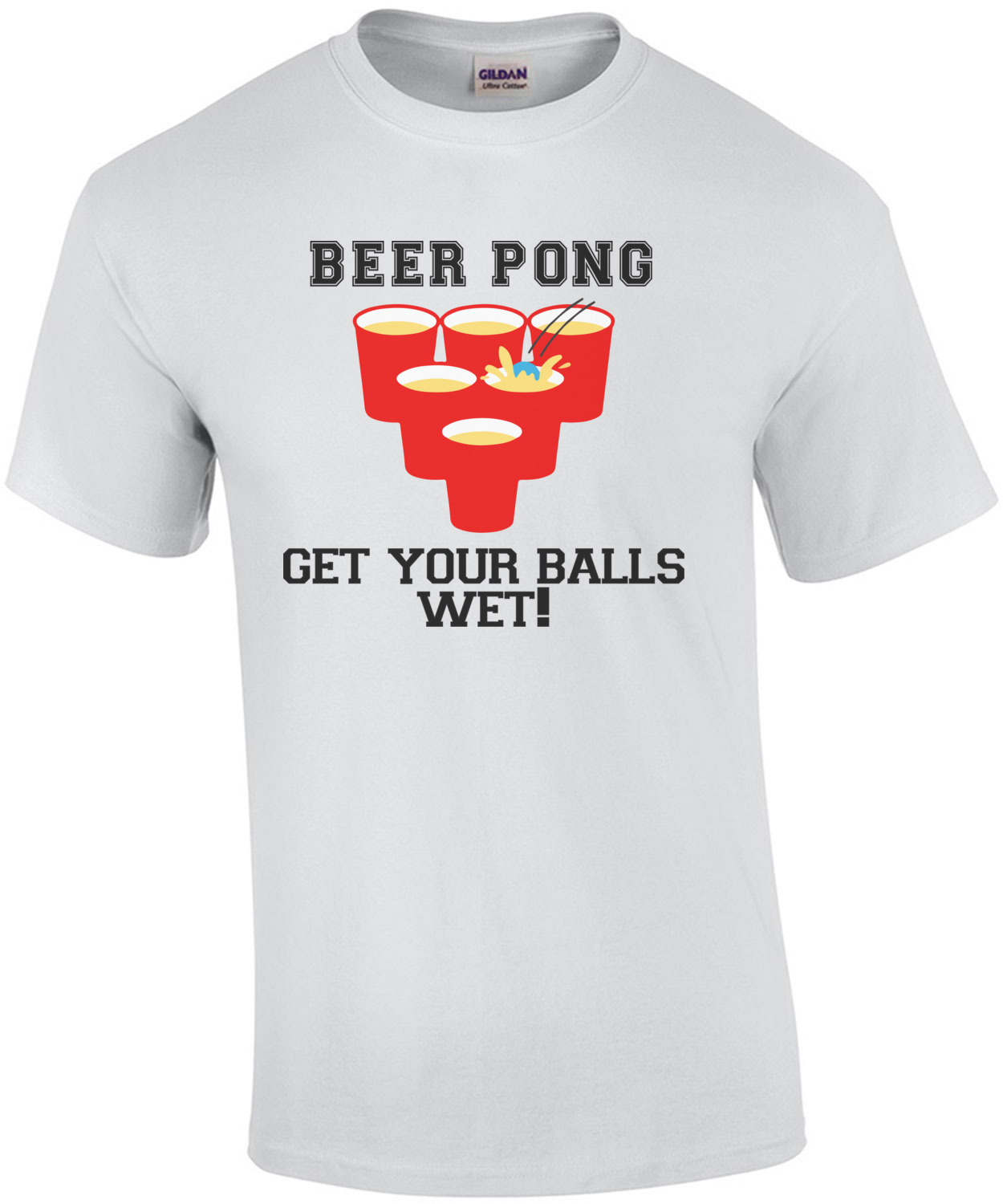 Beer Pong "Get Your Balls Wet" LED Neon Sign - 16x12 Inch Orange Wall Light For Bar, Game Room, Man Cave Decor - View #8