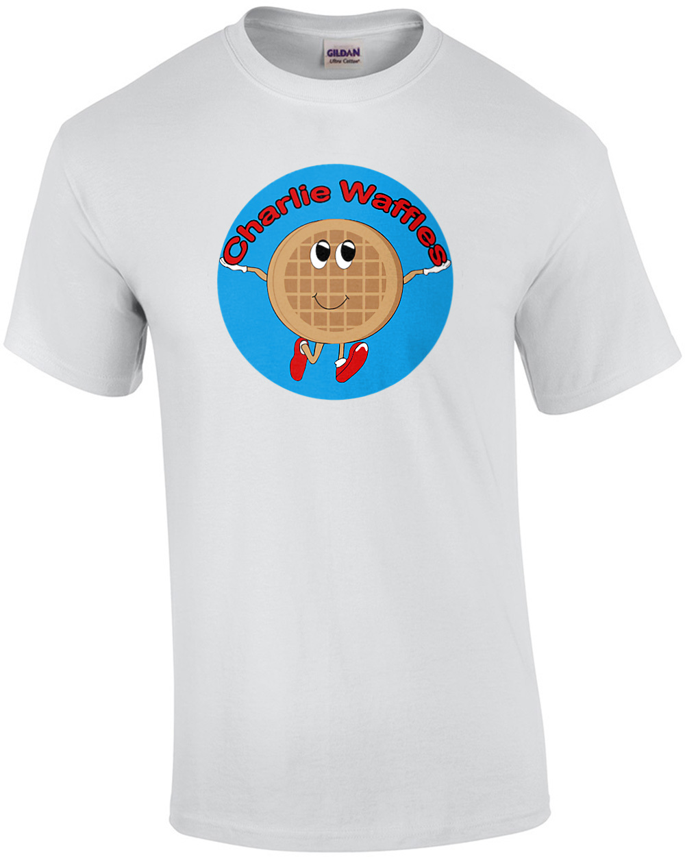 Two and a Half Men Charlie Waffles T-Shirt
