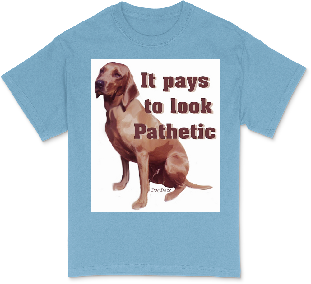 pathetic redbone coonhound Ash Grey T-Shirt