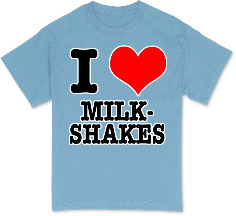 I Heart (Love) Milkshakes Dark T-Shirt