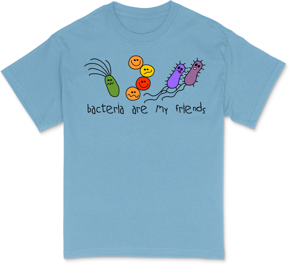 Bacteria are My Friends Dark T-Shirt