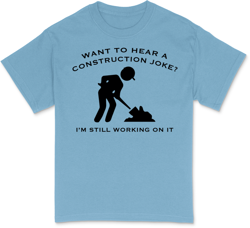 Construction Joke Dark T-Shirt