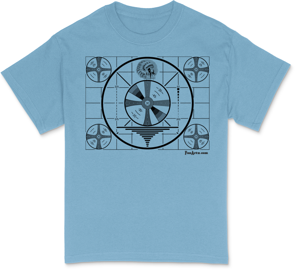 TV Test Pattern Light T-Shirt