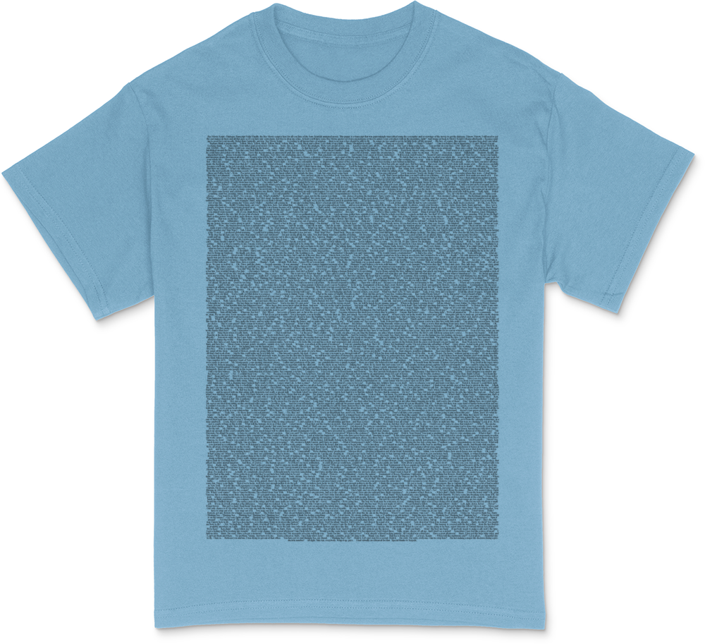 Bee Movie Script Shirt T-Shirt