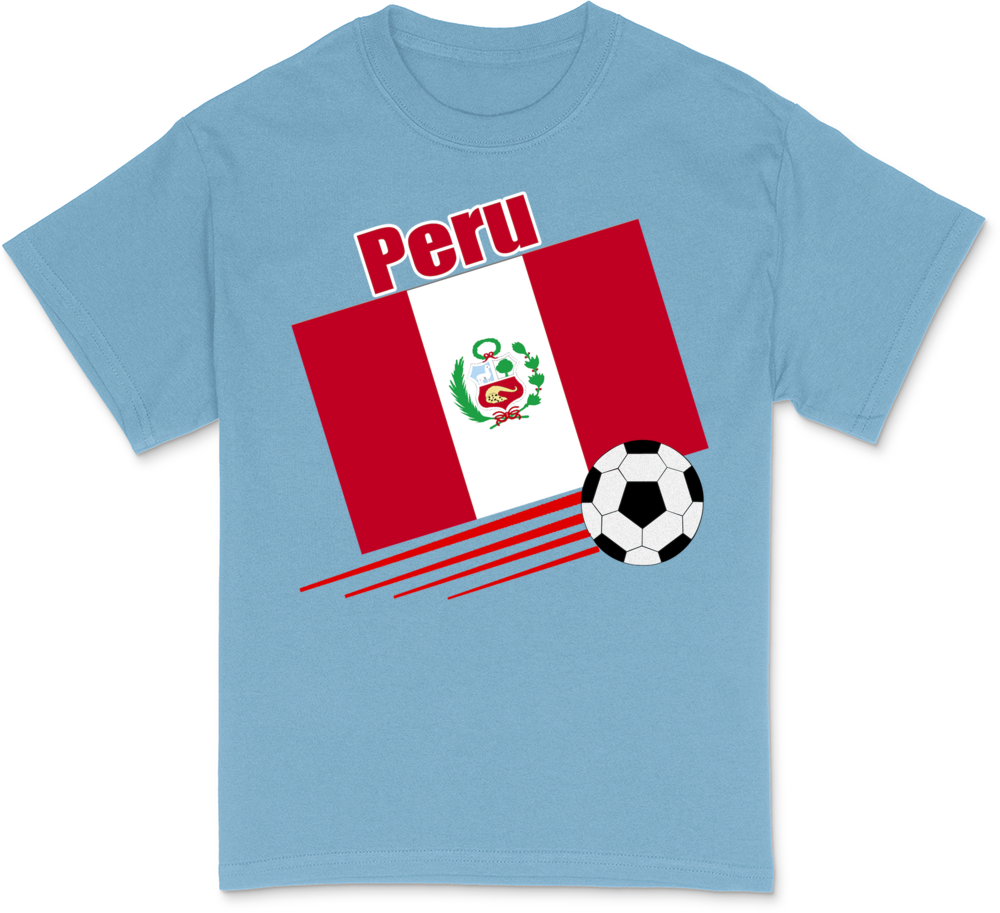 Peru Soccer Team Dark T-Shirt