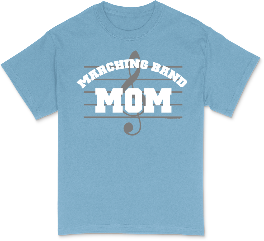 Marching Band Mom Women's V-Neck Dark T-Shirt