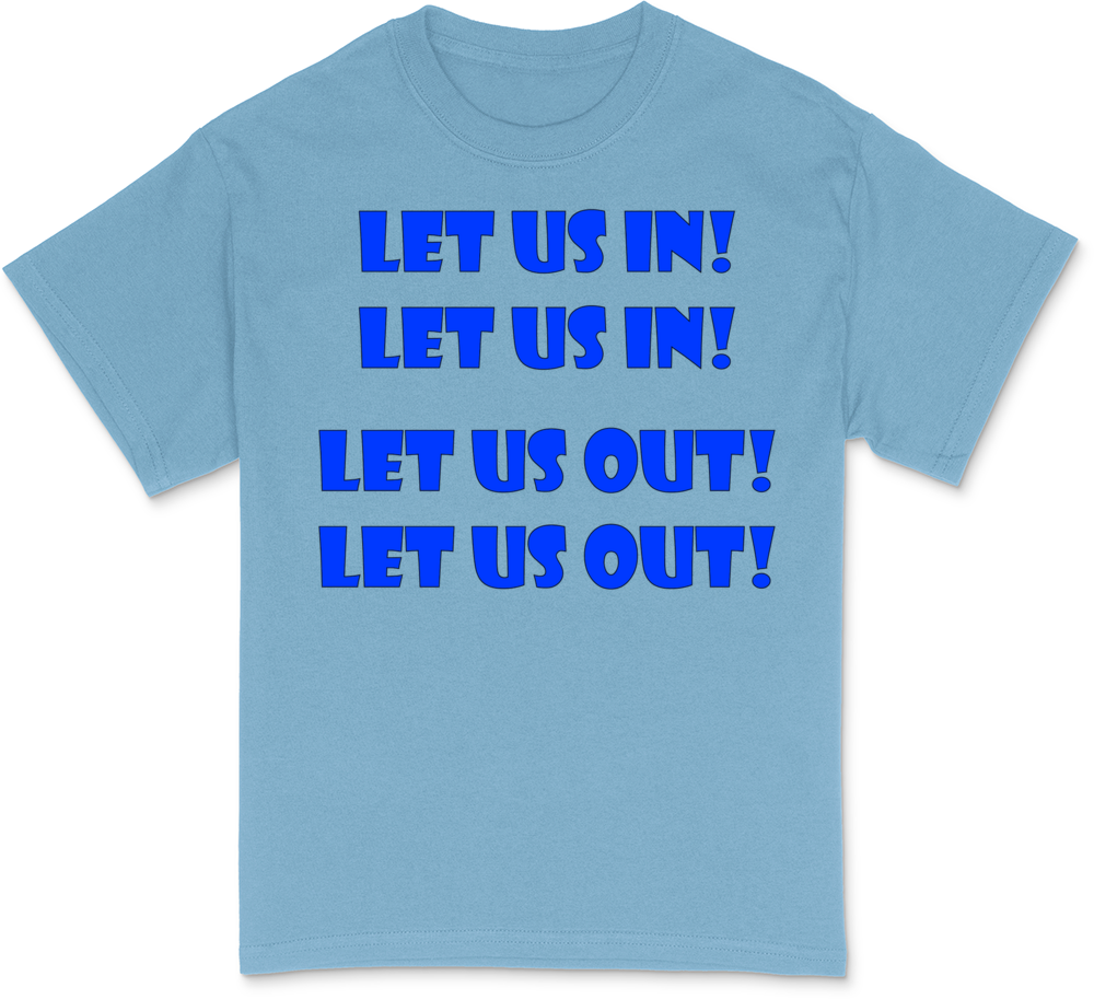 Let Us In - Clue Dark T-Shirt