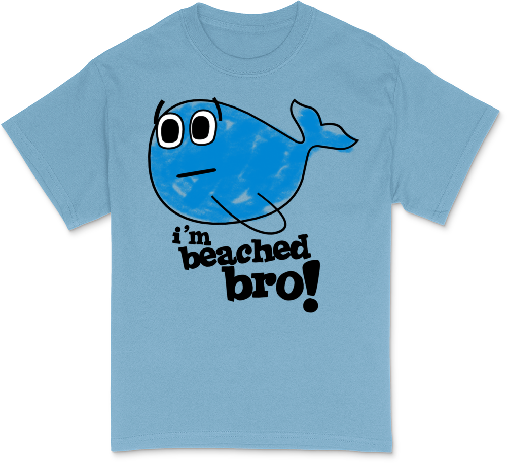 Beached Bro Fitted T-Shirt