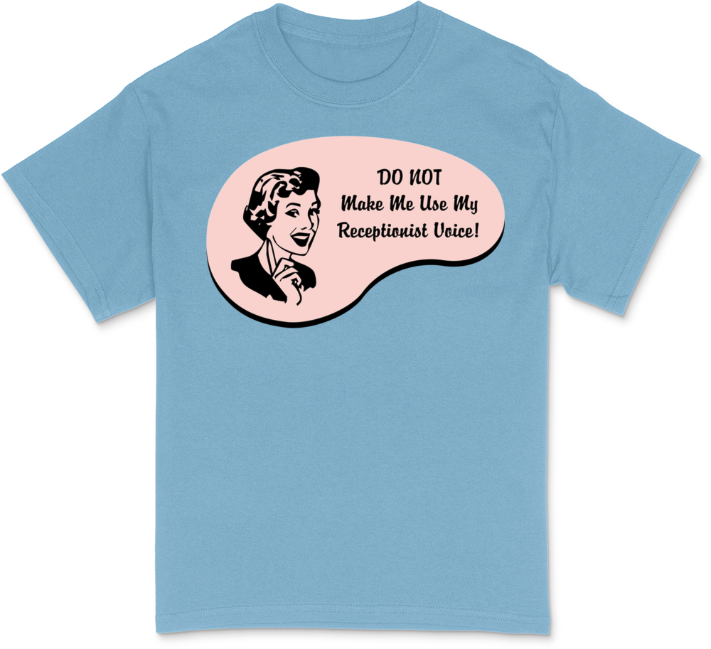 Receptionist Voice Dark T-Shirt