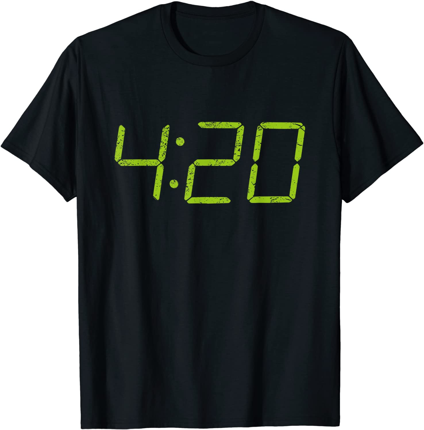 420 4:20 Digital Clock T-Shirt