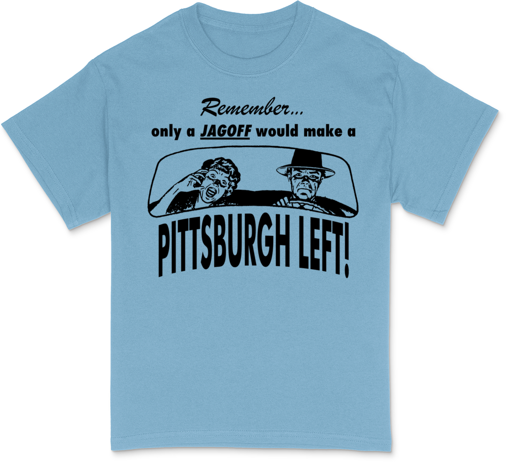 The Pittsburgh Left White T-Shirt