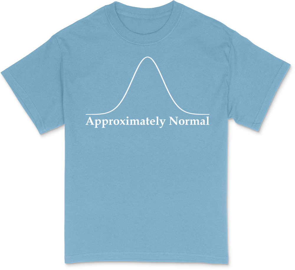 Approximately Normal Statistics Dark T-Shirt
