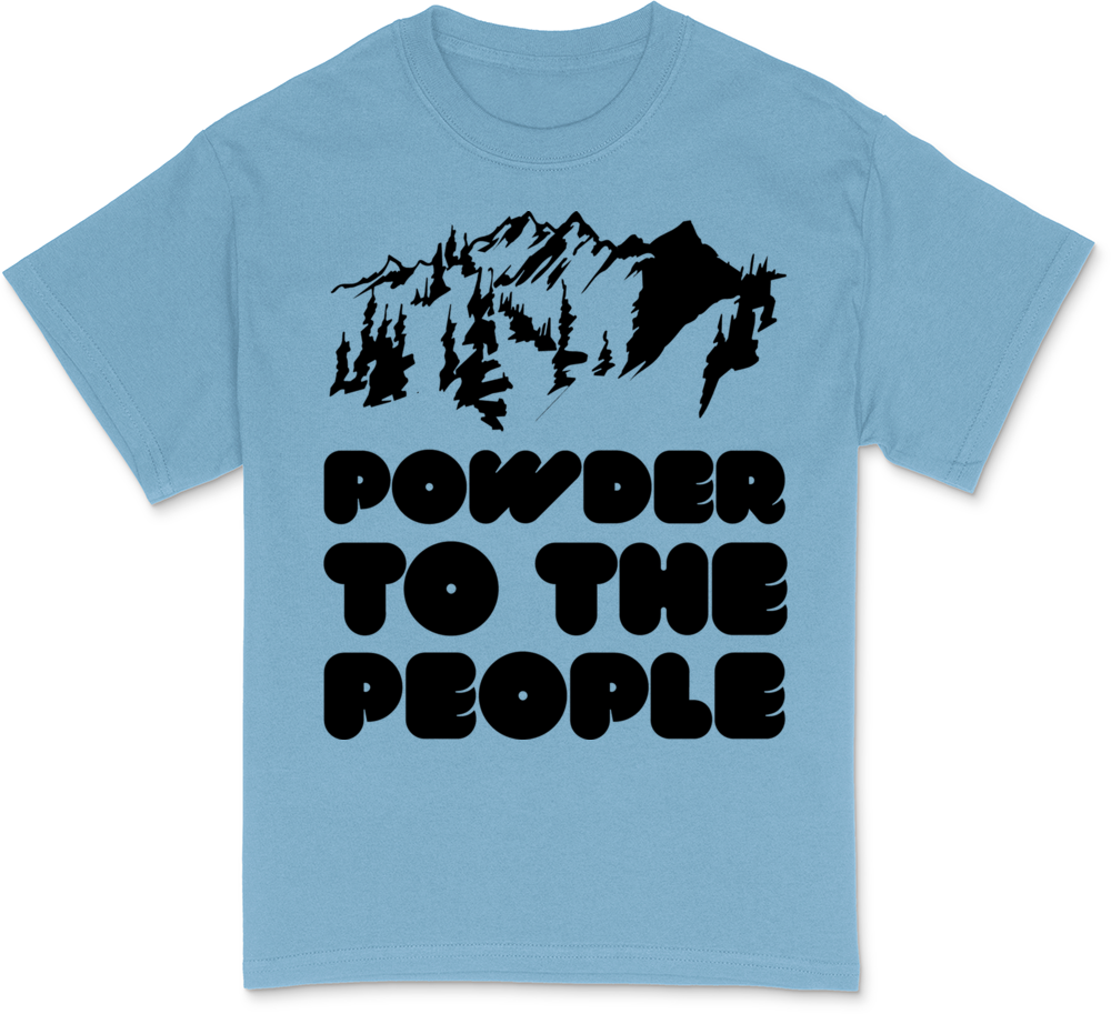 Powder To The People Dark T-Shirt