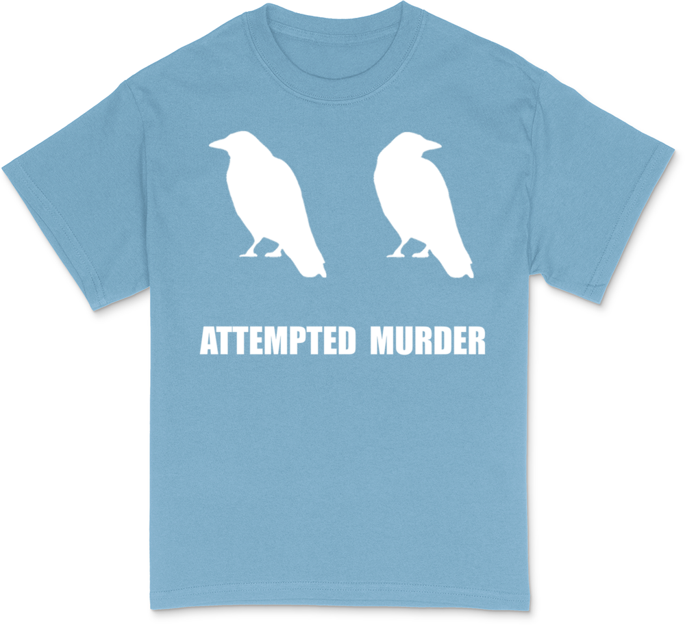Attempted Murder Of Crows Long Sleeve Dark T-Shirt