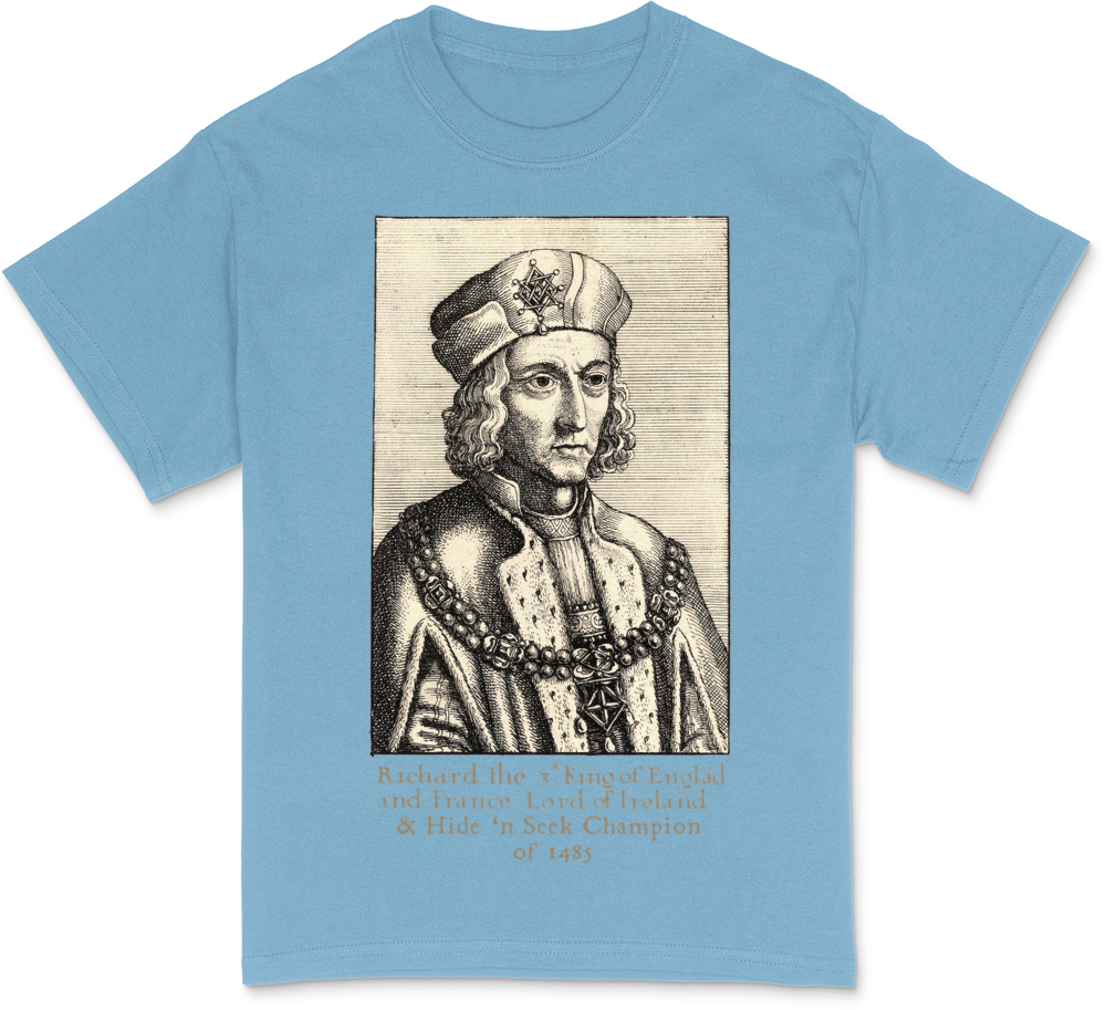 Richard III: Hide 'n Seek Champion Dark T-Shirt