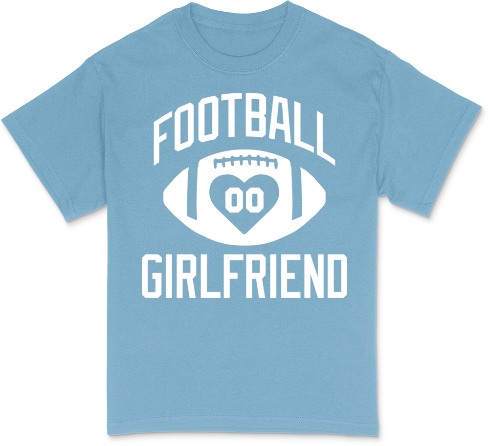 Football Girlfriend Personali Women's Dark T-Shirt