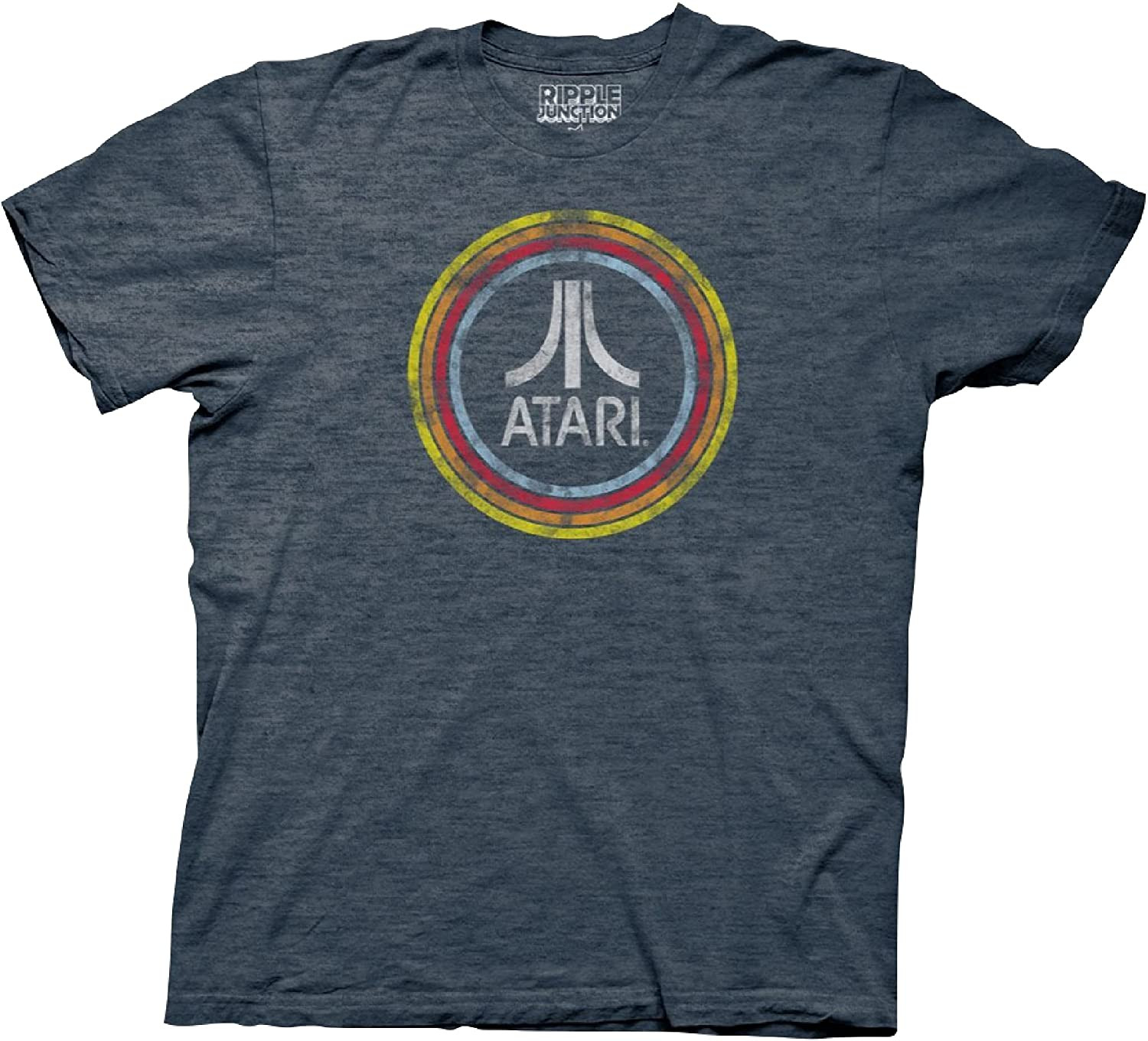 Atari Distressed Logo In Circles T-Shirt
