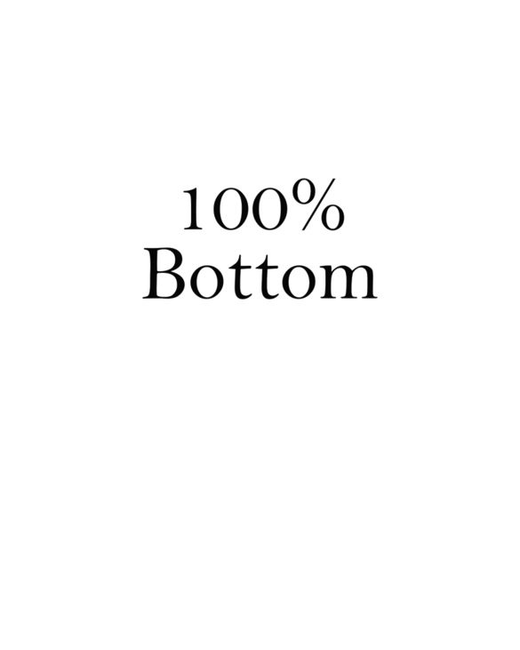 100% Bottom