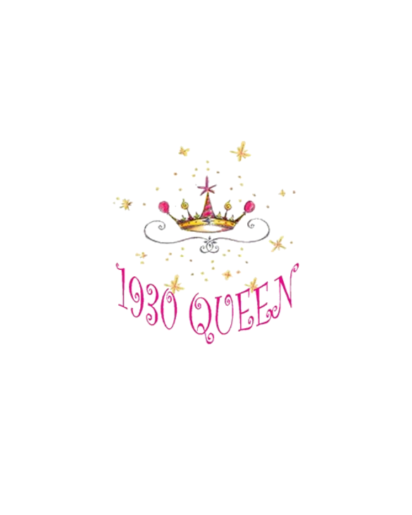 1930 QUEEN White