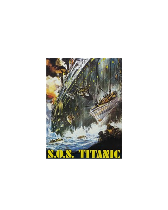 $19.99 SOS Titanic White T