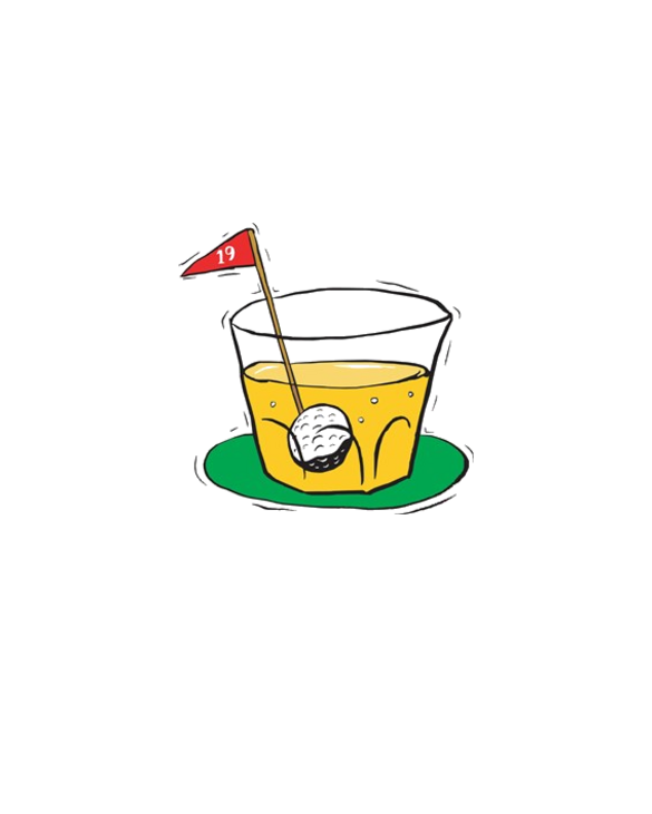 19th Hole Ash Grey Light T-Shirt