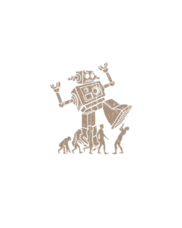 2-robotV2 Light T-Shirt