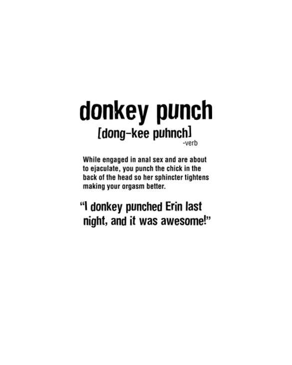 2-donkey punch