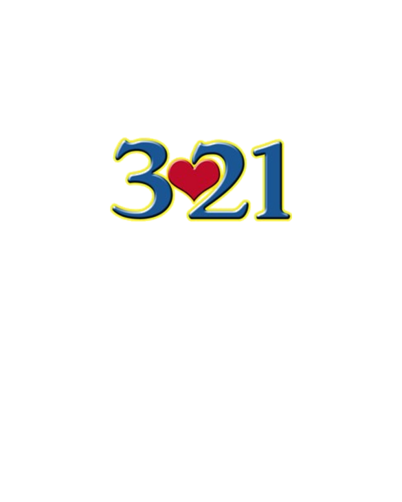321 Down Syndrome Awareness Day Light T-Shirt