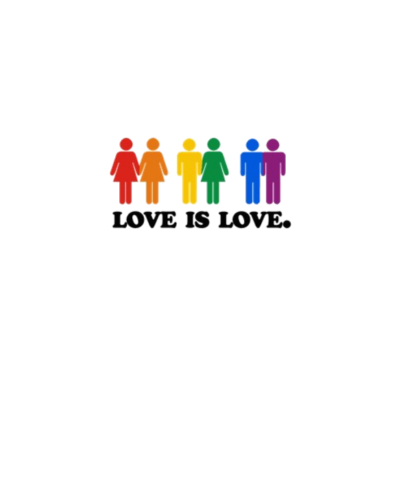 3-Gay Humor Love is love colors