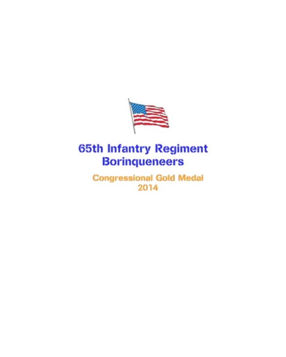 65th Infantry Regiment Borinqueneers 2014