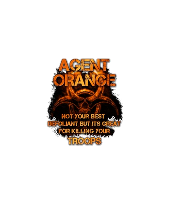 Agent Orange T-shirt - Agent Orange Not your best