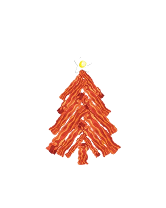 Bacon Christmas Tree Light T-Shirt