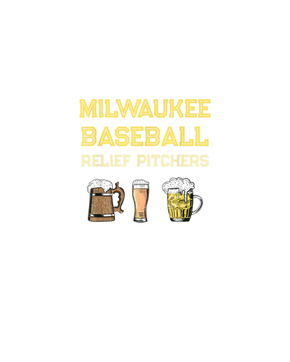 Classic Milwaukee Baseball & Beer Fan Retro Wisconsin T-Shirt