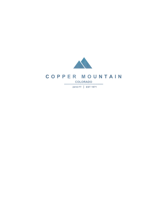 Copper Mountain Ski Resort Colorado Long Sleeve T-Shirt