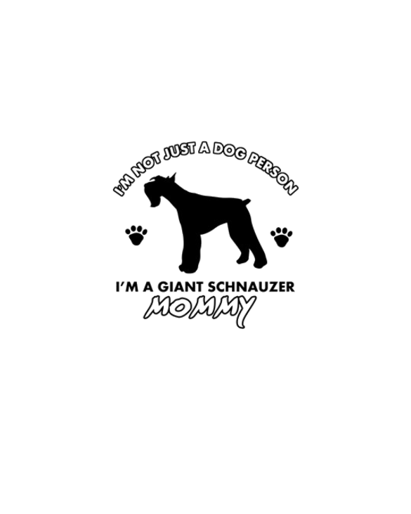 Giant Schnauzer dog breed design