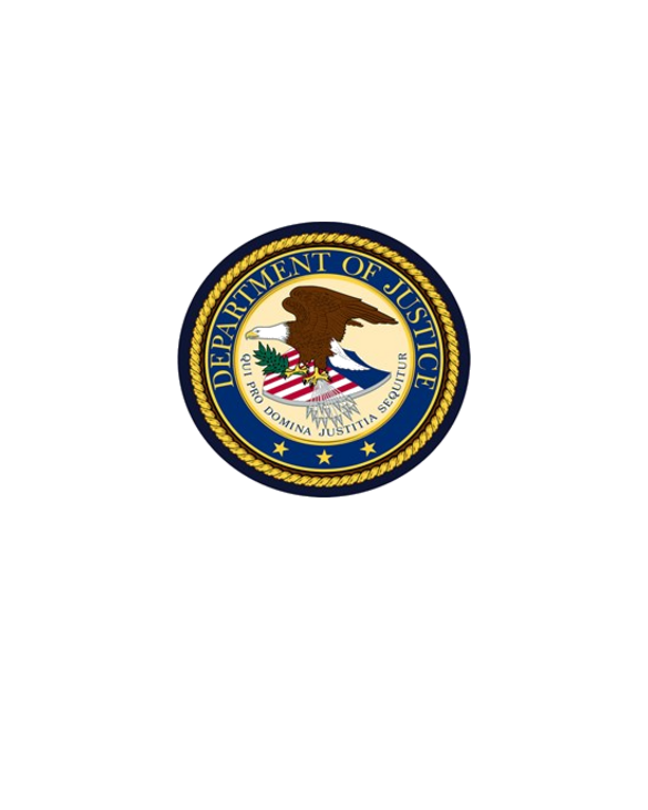GOVERNMENR SEAL - DEPARTMENT OF JUSTICE!
