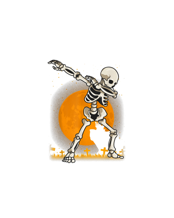 Halloween Shirts For Boys Kids Girl Dabbing Skeleton Costume T-Shirt