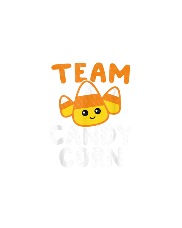 Halloween Team Candy Corn Funny Lazy Costume Kids Women Gift T-Shirt