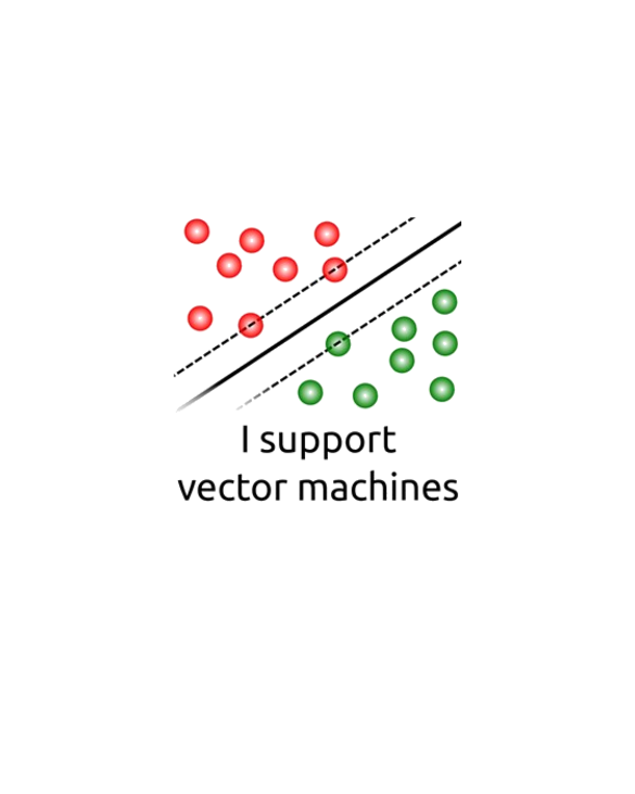 I support vector machines T-Shirt
