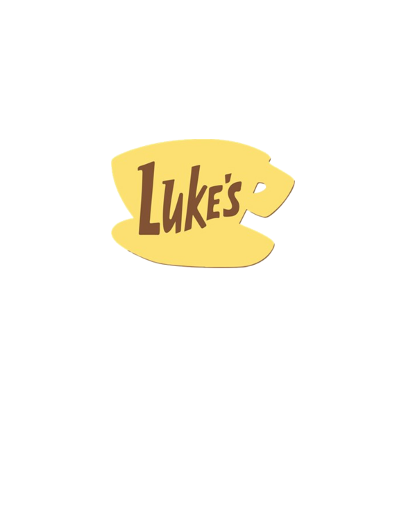 Luke's DIner Gilmore Girls Logo Light T-Shirt