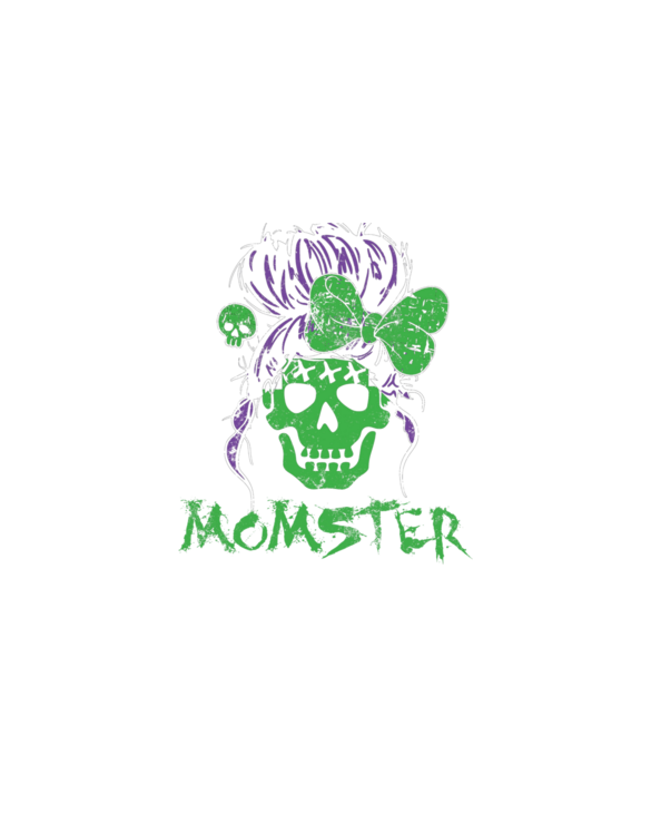 Momster Shirt For Women Retro Funny Horror Zombie Halloween Pullover Hoodie