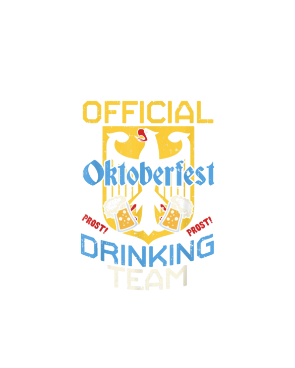 Official Drinking Team Oktoberfest Shirt German Beer Fest T-Shirt