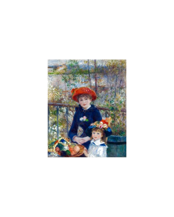 Pierre-Auguste Renoir Two Sisters