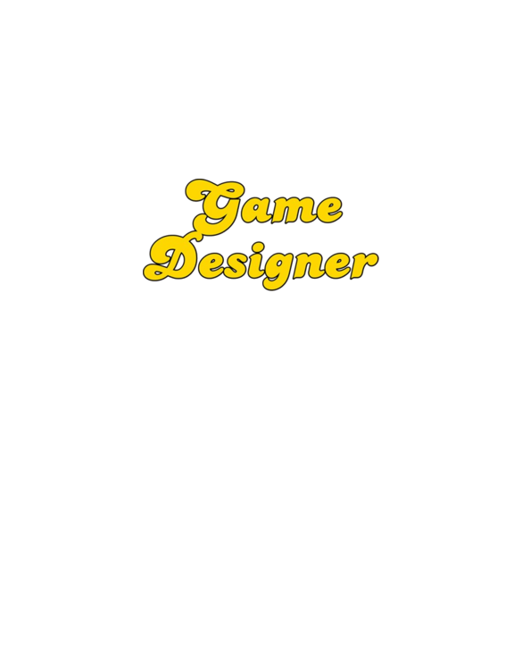 Retro Game designer (Gold)