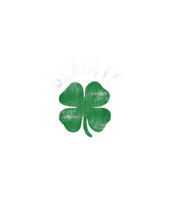 Slainte Beer Drinking Irish ST PATRICKS DAY Shamrock Funny T-Shirt