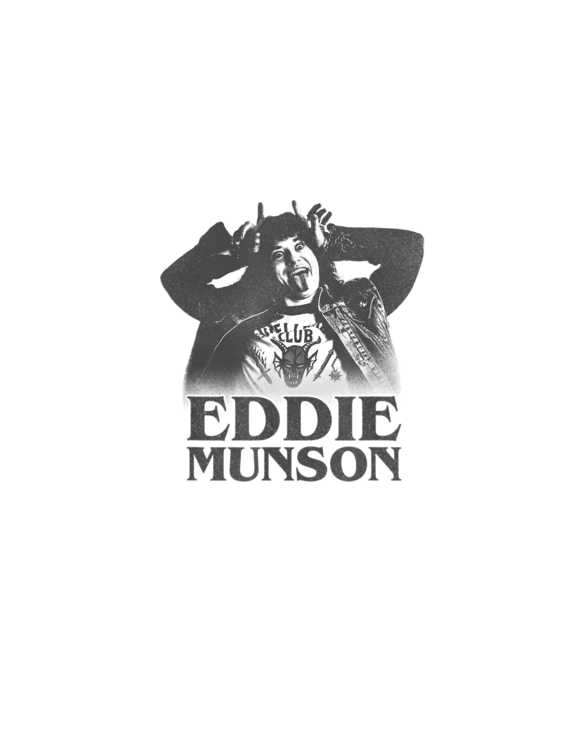 Stranger Things 4 Eddie Munson Demon Horns T-Shirt