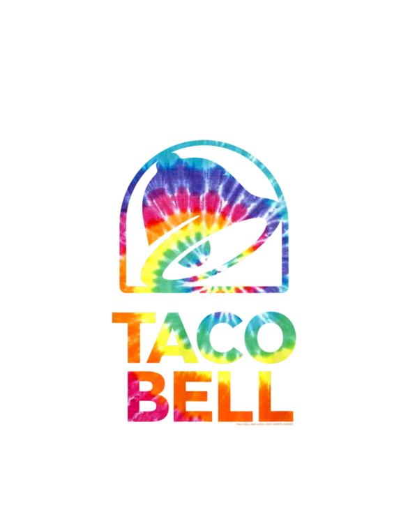 Taco Bell Tie-Dyed Logo T-Shirt