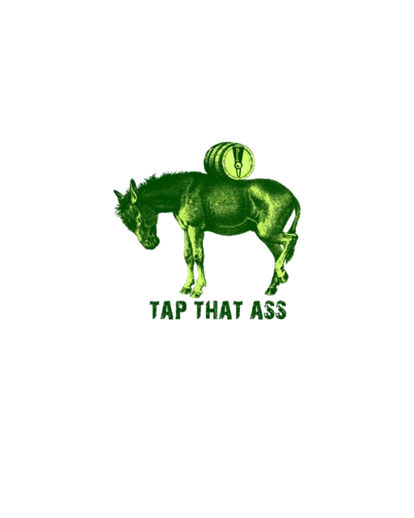 Tap That Ass Donkey Beer Keg