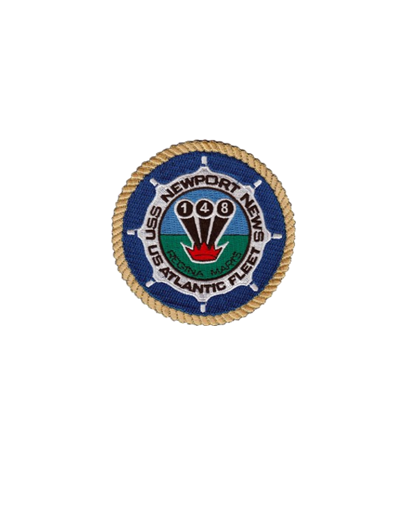 uss newport news patch transparent