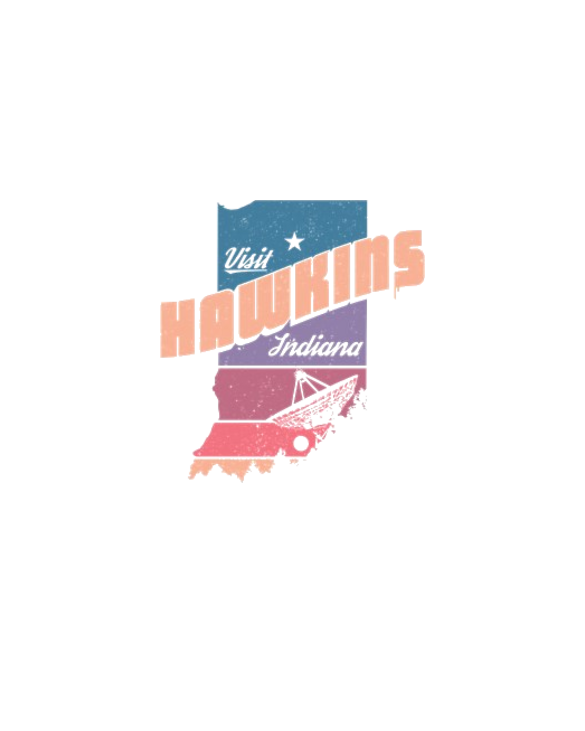 Visit Hawkins Indiana Light T-Shirt